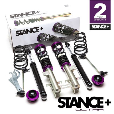 Stance+ Ultra Coilovers Suspension Kit Vauxhall Corsa D 1.0-1.4 16V