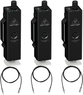 #ad 3 Pack Powerplay P2 Ultra Compact Personal In Ear Monitor Amplifier Bundle with $226.63