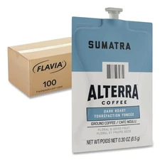 FLAVIA 48017 Alterra Coffee Freshpack - Sumatra (100/CT) New