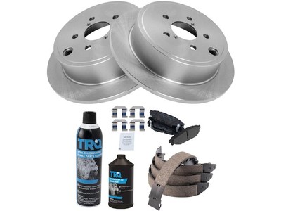 Rear Brake Pad Rotor Shoe Drum Kit For 2013-2015 Subaru BRZ 2014