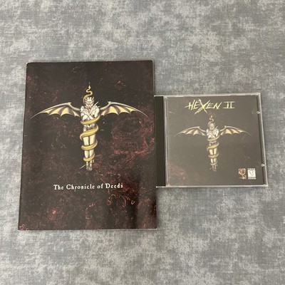 Hexen II 2 Computer Video Game PC CD-ROM 1997 Complete CIB w/ Manual And Booklet