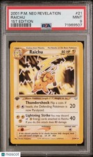 Raichu #21 Prices | Pokemon Neo Revelation | Pokemon Cards