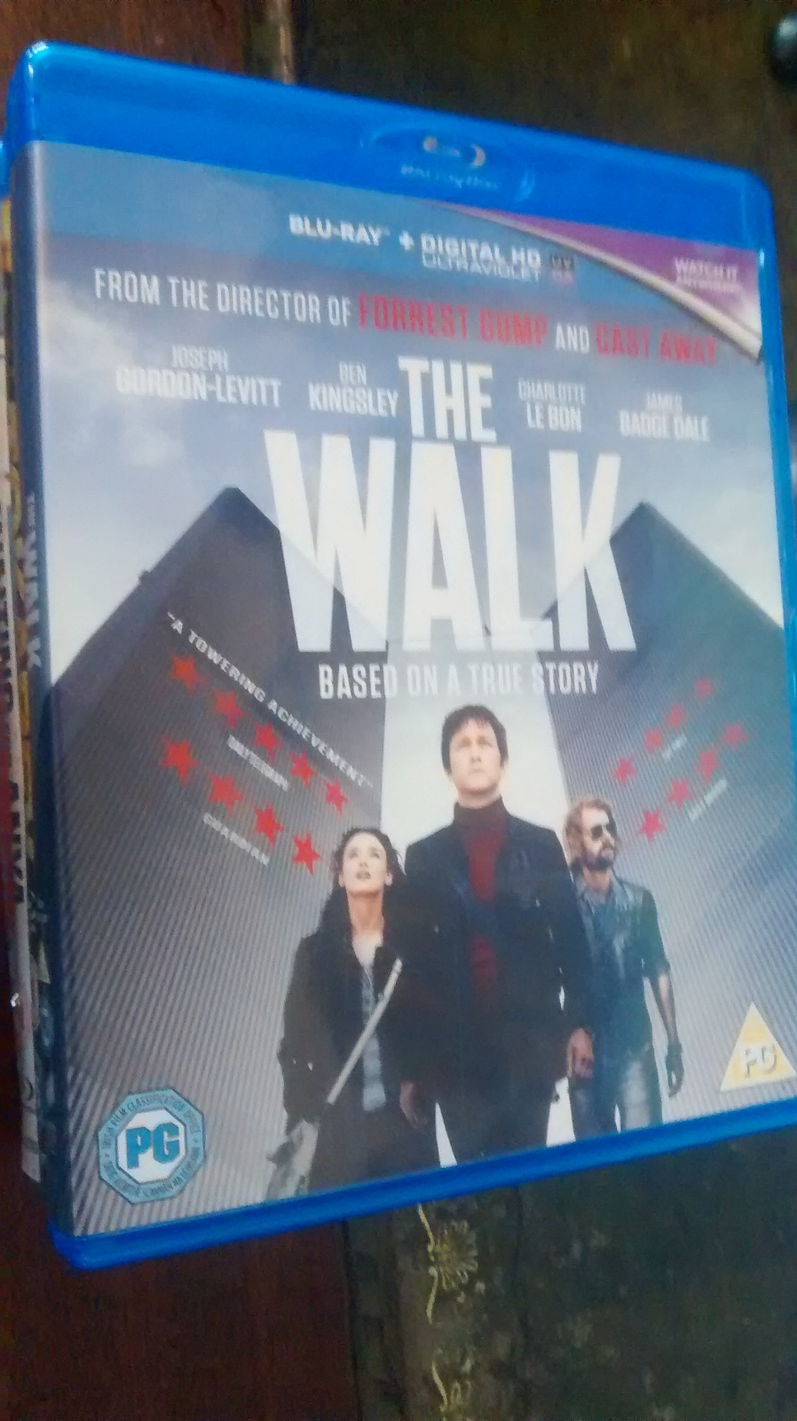 The Walk [Blu-ray] [2015] [Region Free] - NO CASE INCLUDED....