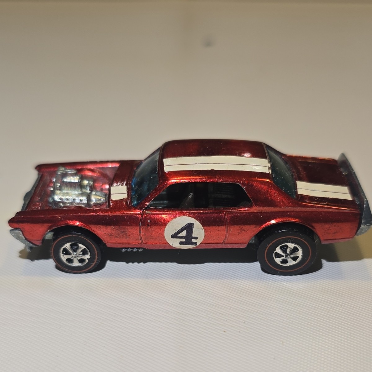 🔥Hot Wheels Redline Nitty Gritty Kitty Mercury Red Diecast Car 1