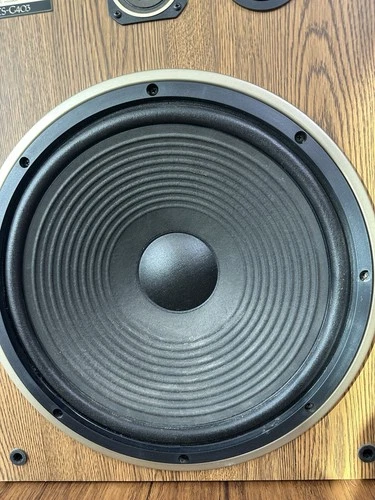 PIONEER CS-G403 3-WAY FLOOR SPEAKER SYSTEM WITH 15” SUB WOOFER PAIR MADE IN 1991 image 9