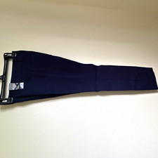 NY&C Womens Navy Slim Fit Ankle Pants Stretch...