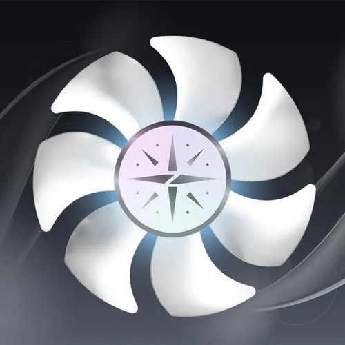 ZEAGINAL 120mm ARGB Case Fan Cooling PC Fans With Hydraulic Bearing Fan Spee SET - Afbeelding 2 van 10