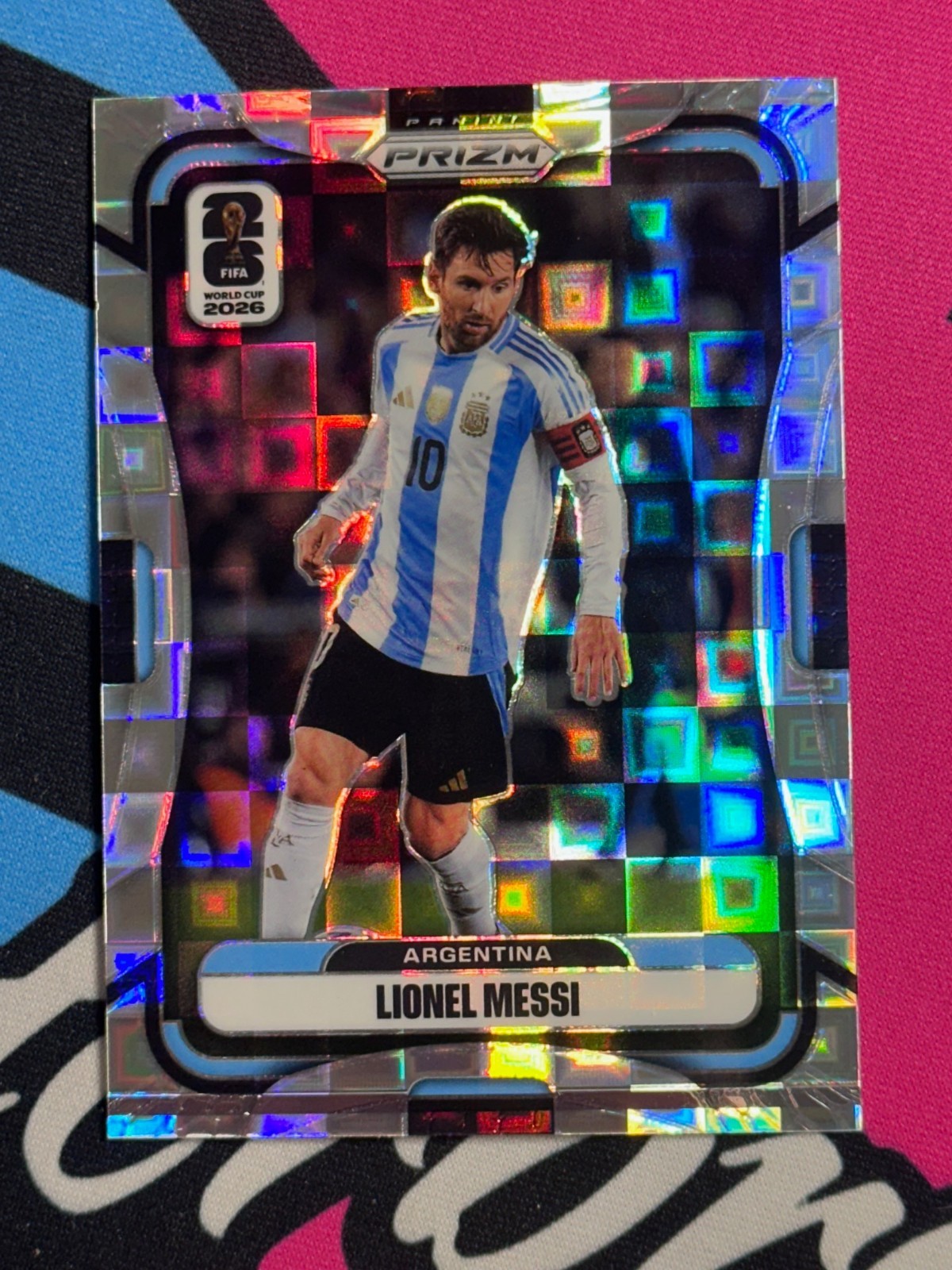 2026 Prizm FIFA World Cup Lionel Messi Pandora Prizm SSP Argentina