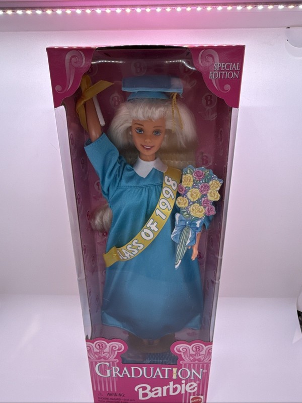 Mattel Barbie Doll Graduation Class of 1998 New In Box 17830