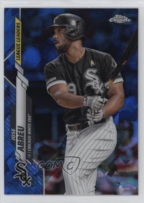 2020 Topps Chrome Sapphire League Leaders Jose Abreu #96 vs5