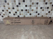 GENUINE RICOH SAVIN LANIER 841919 MP C2503H PRINT CARTRIDGE YELLOW