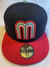 New Era 59FIFTY Mexico Flag Patch Black/Red/G...