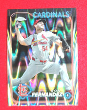 2025 Topps Chrome Ryan Fernandez RC Raywave St. Louis Cardinals