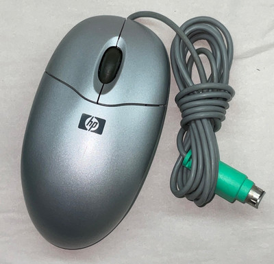 Gen. HP Mouse 5188-2467 M-SBJ96 3-Button Scroll Ball Wired Mouse Used Untested