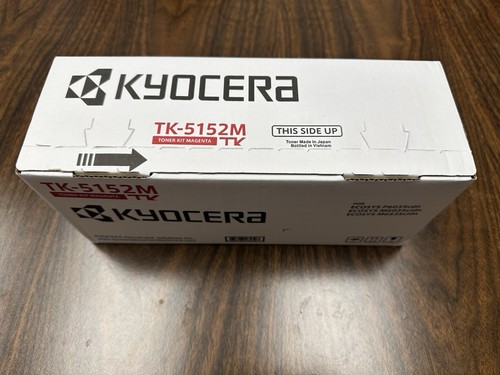Kyocera TK-5152M Magenta Toner Cartridge OEM Genuine NEW Sealed - 第 1/7 張圖片