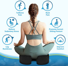 Seat Cushion,Thick Memory Foam Cushions for Office Chair, Car Seat, Airplane, Re