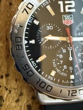 Tag Heuer Formula 1 CAU1112 Chronograph Black Dial 42 mm Quartz Men's Watch READ 7