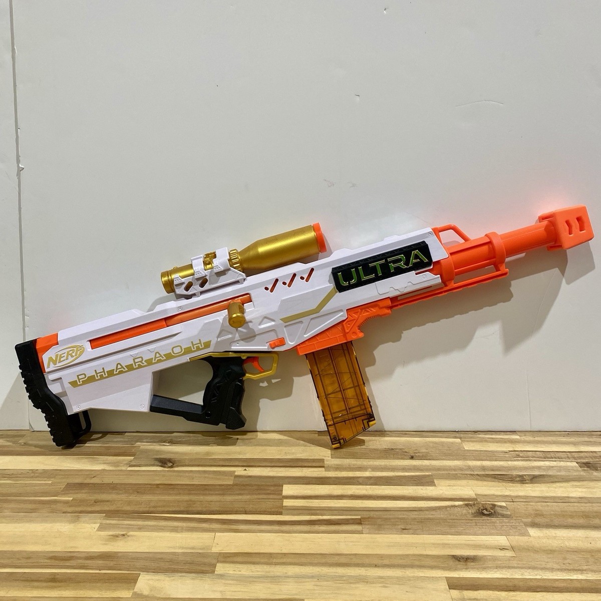 NERF ULTRA セット ファラオ NERF E9257 Ultra Pharaoh Blaster With 10 Dart Clip And Darts