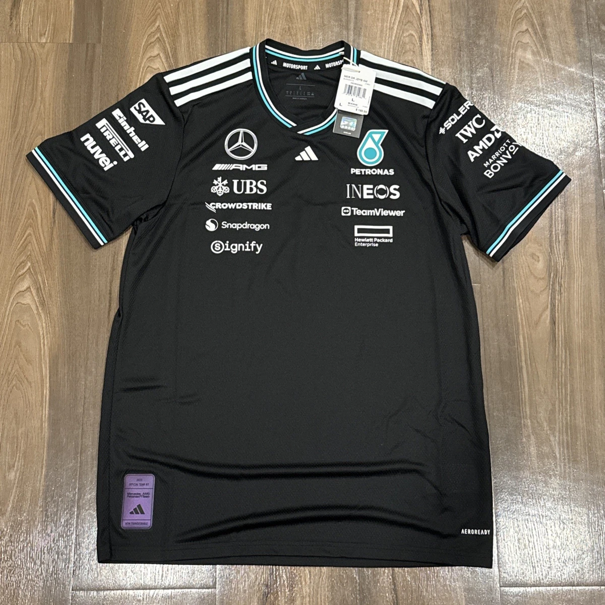 Mercedes Black Formula 1 Racing Fan Shirts for sale | eBay