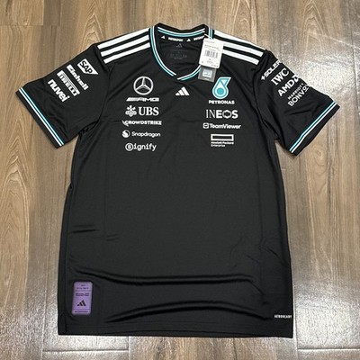 Adidas Mercedes-AMG Petronas F1 Formula 1 Authentic Driver Jersey Size M JY2607