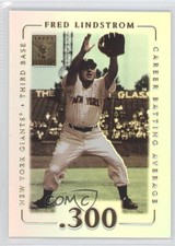 2002 Topps Tribute Freddie Lindstrom Fred Lindstrom #54 HOF 0a1