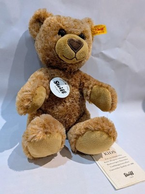 Steiff Kuschel Teddybär Herz Nase 18 cm - Knopf Im Ohr (Best For Kids Range)