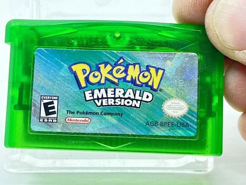 Pokemon Emerald Nintendo Gameboy | AUTHENTIC | NEW BATTERY