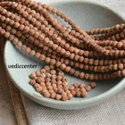 NOT DYED Natural Color Rudraksh Rudraksha Loose Beads 8 mm 980 Bead Best Quality