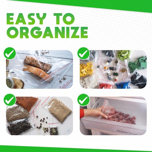 Buste Bustine Sacchetti Trasparenti Zip Richiudibili Plastica Varie Misure e QTA - Photo 489/495