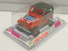 Majorette / #244 Jeep CJ5 - 4x4 - Red - Renegade - Off Road Model x1
