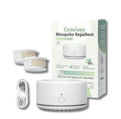 Cadorabo mosquito repellent with plant based ingredients and USB rechargeable
