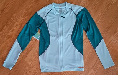 Seedoo Womans Sports Wear Sz Large, Mallot, Rashguard Preformance Longsleeve 