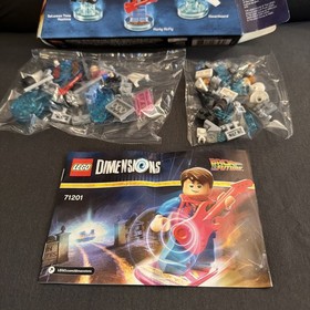 New Lego Dimensions 71201 Back to the Future Level Pack / Marty McFly / DeLorean