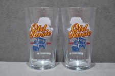 2x Old Rosie Westons Cider One Pint 20oz Beer Glass Colour Logo NEW CE M18