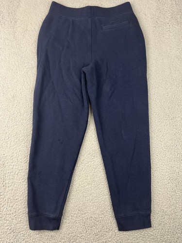 Polo Ralph Lauren Sweatpants Girl Large 14-16 Joggers Drawstring Navy Blue Pant - Picture 13 of 16