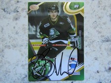 London Knights David Bolland Signed Autographed 2004-05 Mint