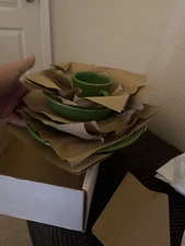 Fiesta Shamrock Green 4 Piece Place Setting In Box # 831 324 Homer Laughlin USA