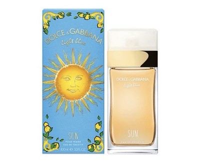 Dolce & Gabbana Light Blue Sun 100ml 3.4 Oz Eau De Toilette Spray New Boxed 