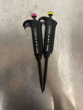 Set Of 2 Thermo Scientific Finnpipette F2 Single Channel Pipettes