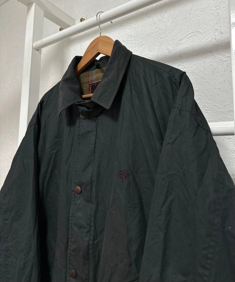 Chaqueta Bomber Hombre Cera Mulberry Vintage Talla L Foto 2 de 4