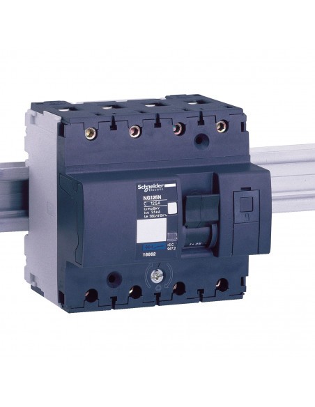 Disjoncteur modulaire Schneider 100A 4P pour la rénovation des armoires TGBT