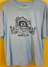 Vintage Amish Country Screen Stars Best Single Stitch Shirt XL Made in USA 🇺🇸