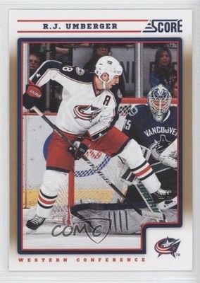 2012-13 Score Gold Rush RJ Umberger #149 0a4