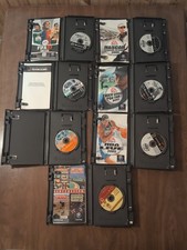 Nintendo GameCube 7 Game Lot - NASCAR, FIFA, Golf, Baseball, NBA, SSX3, Namco