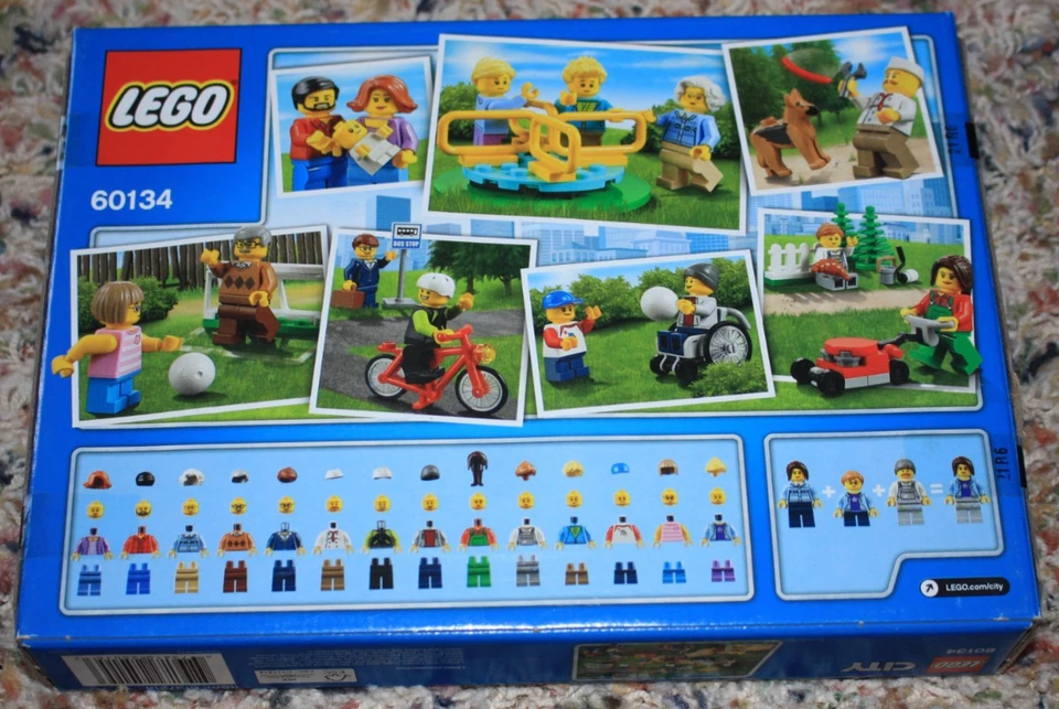 Lego City Fun in the Park - City People Pack 60134. Nuevo en caja precintada. 157 piezas Foto 3 de 4