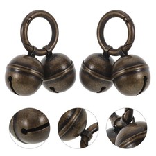 2 Pcs Pet Bell Hanging Decoration Bells for Cat Collar Animal Ringing
