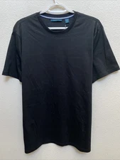 NEW Perry Ellis Black T-Shirt Men's Large Short Sleeve Crew Neck NWT $44.50