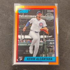 Topps 2025 Series 2 Kevin Alcántara Rookie Insert 90B2-42 Chicago Cubs