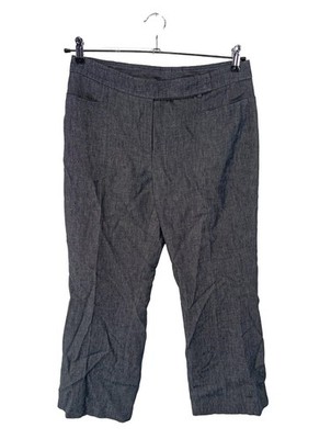 AKRIS PUNTO Stoffhose Damen Hose Gr. DE 38 hellgrau Casual-Look