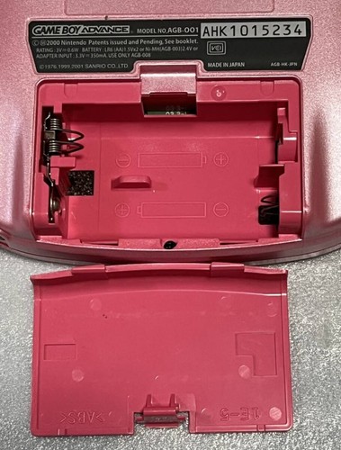 Game Boy Advance console with Hello Kitty design, working condition confirmed - Picture 10 of 10